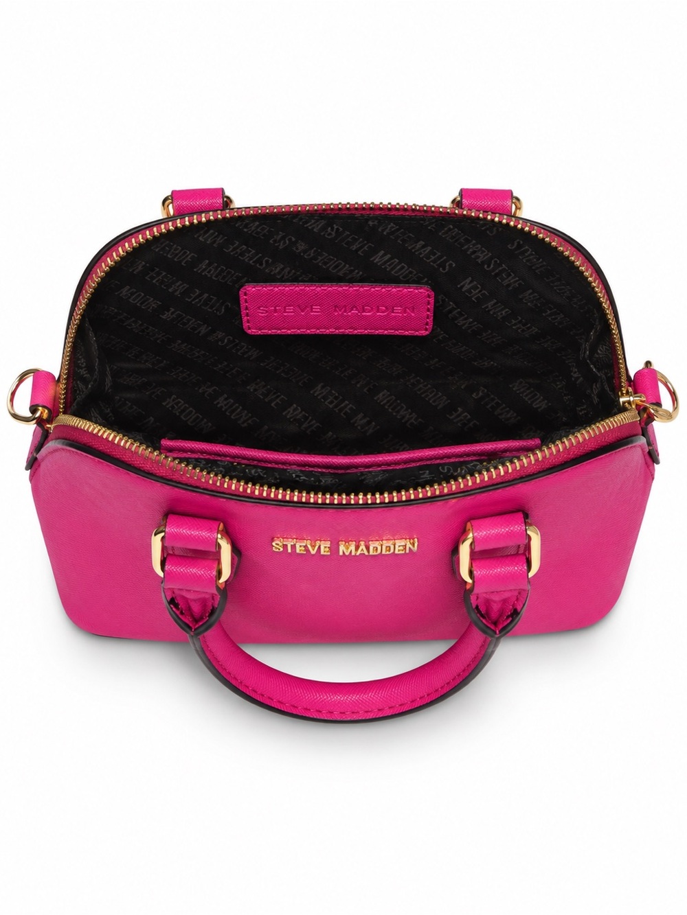 Steve Madden Hot Pink Mini Satchel Crossbody - Picture 3 of 5